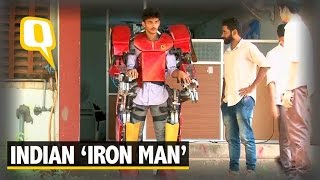 The Quint| Check it Out: Indian Students Engineer This Cool ‘Iron Man’ Suit