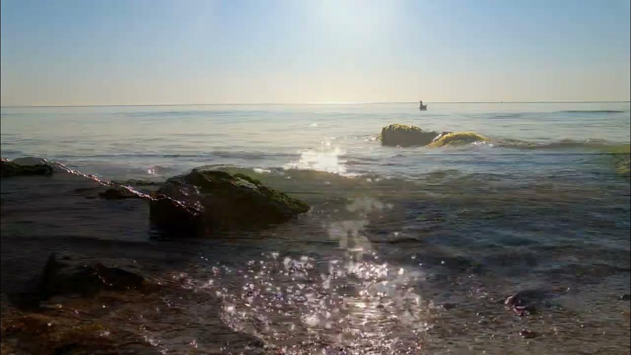 Нежные морские волны моря для сна и медитации в любое время дня и ночи ...