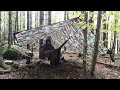 Bushcraft Girl practicing mantracking & new versatile light field gear setup (+15c to -25c)