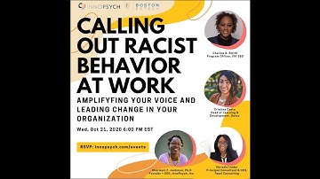 Calling Out Racist Behavior...Risk or Opportunity?