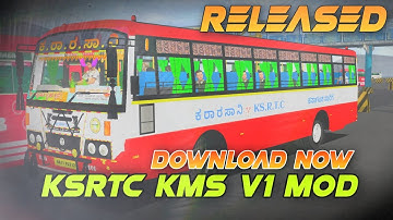 🎊KSRTC KMS V1 MOD RELEASED 🔰 DOWNLOAD NOW 🔰 #bussid #bussimulatorindonesia #bussidmod