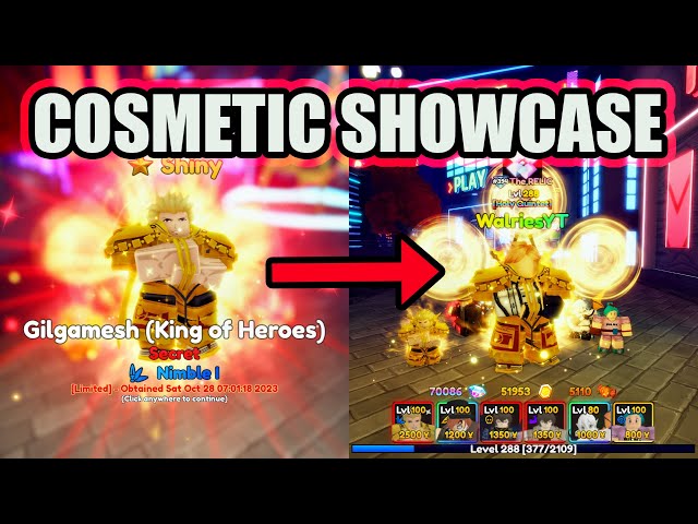 LVL 100 Shiny Gilgamesh (King of Heroes) Showcase