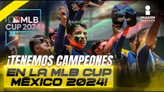 Ha culminado la quinta edición del torneo infantil #MLB CUP MÉXICO 2024, donde se coronaron como campeones los
