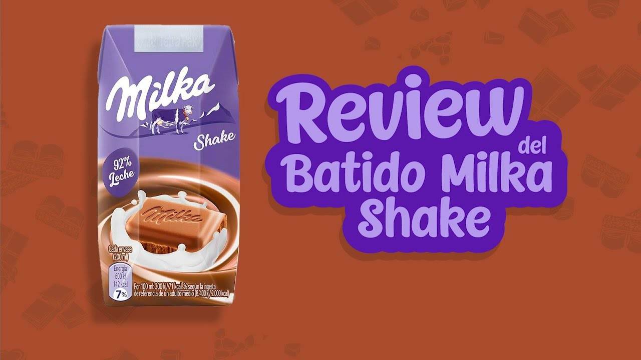 Review del Batido de Chocolate Milka [2023] ⏩ ¿Sabe como las tabletas de Milka? 🤔 Lo probamos