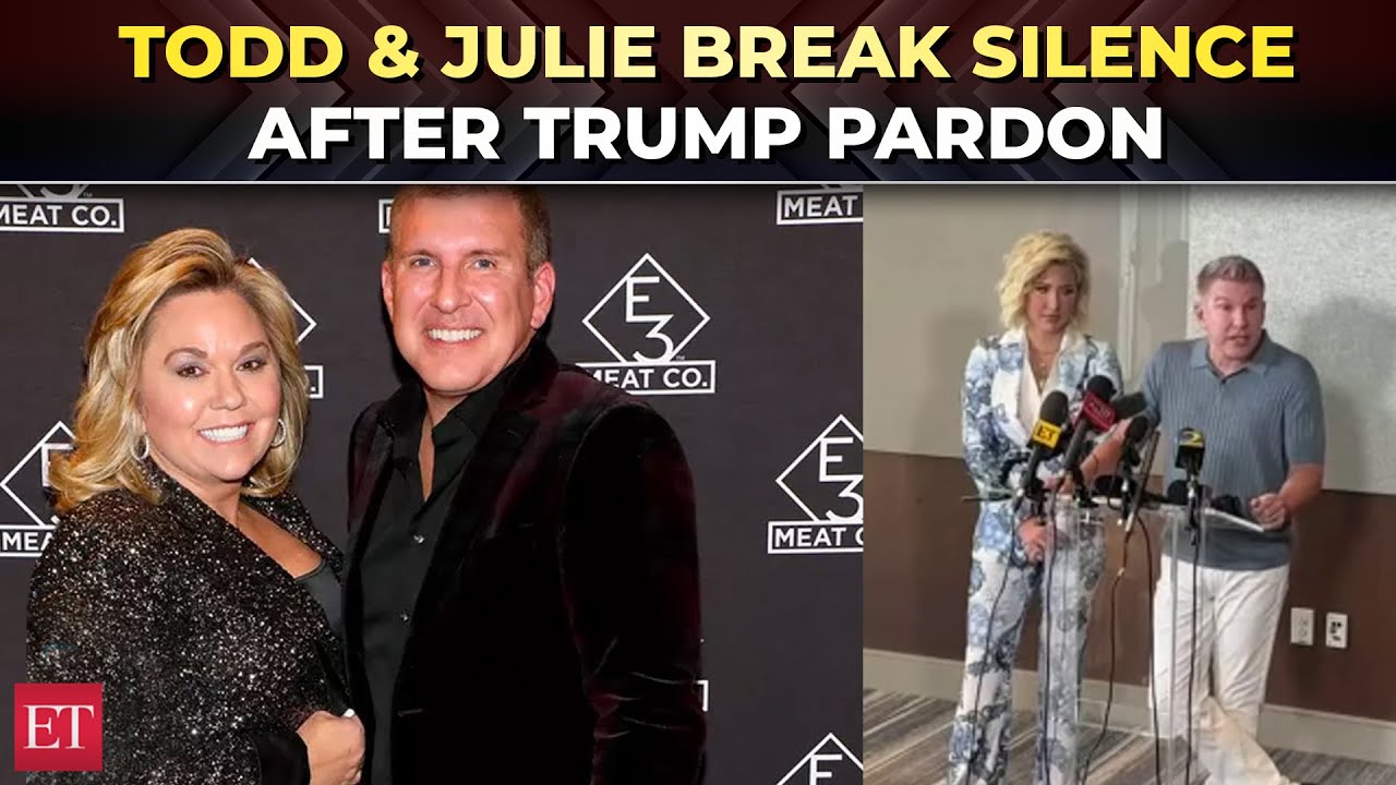 Reality TV stars Todd & Julie Chrisley break silence after Trump pardon; speak out on ‘fraud’ & debt