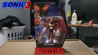 Sonic The Hedgehog 3 Shadow The Hedgehog 5 Inch Figure - Unboxing