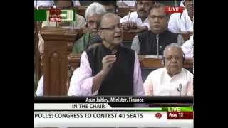 Arun Jaitley speaks over Lalit Modi issue in Lok Sabha