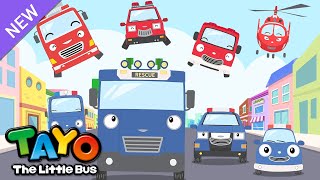 Red Rescue VS Blue Rescue | RESCUE TAYO | Tayo Rescue Team Sing Along | Tayo the Little Bus