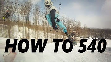 How To: 540 On Skis