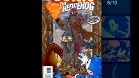 A Look at Sonic Mega Collection Plus: Part 2 - Extras (Comics)