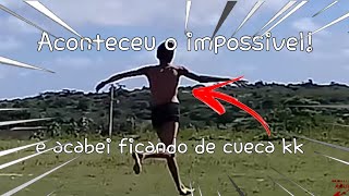 Aconteceu O Impossivel E Acabei Ficando De Cueca - Desafios De Futebol