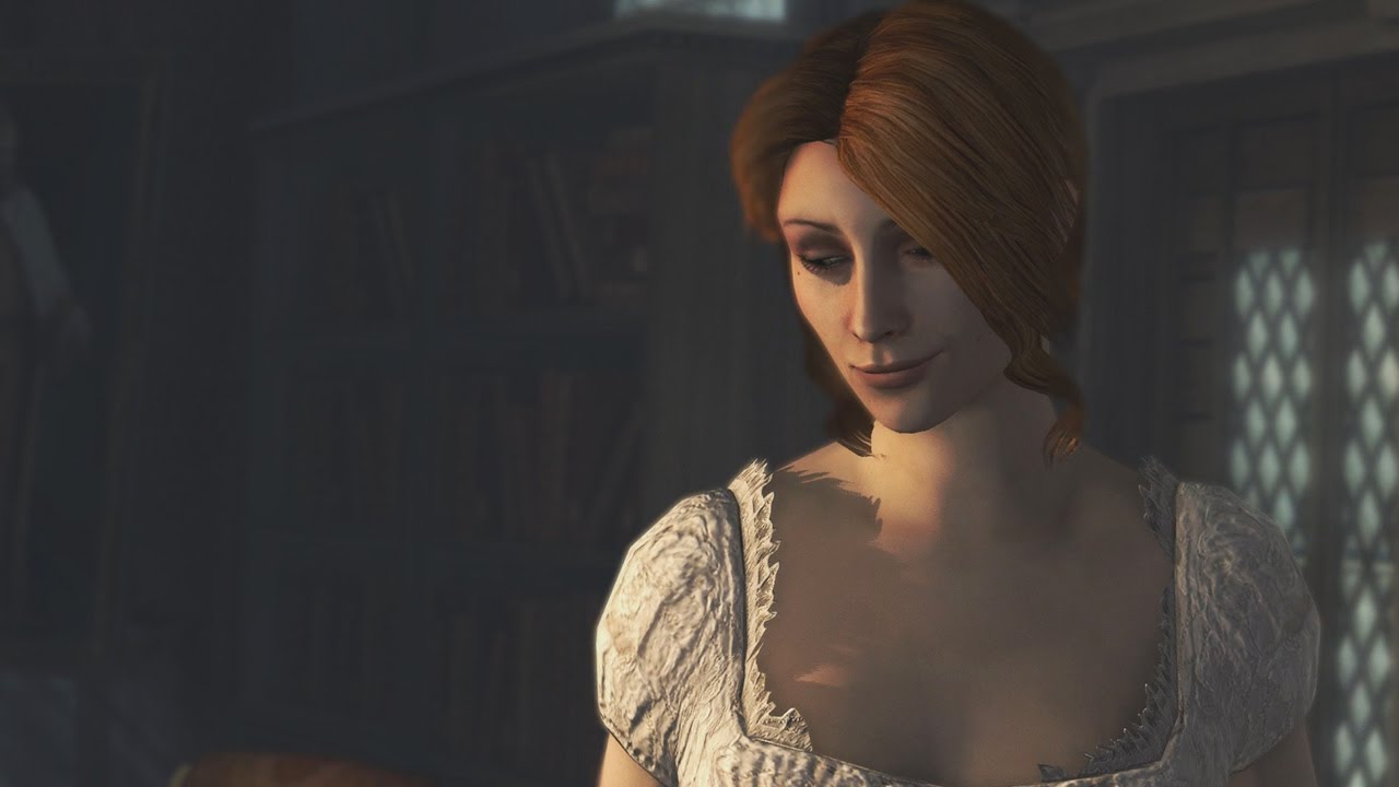 Assassin's Creed Brotherhood - Caterina Sforza And Ezio Romance Scene - YouTube