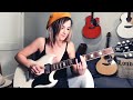 Selena Gomez - Back To You (slide guitar jam cover by Striking Matches)