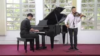 Video thumbnail of "Piano e violino (Marcha nupcial)"