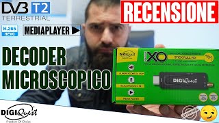 Decoder Digitale Terrestre Dvb T2 La Tv Non Si Vede Digiquest Xo Uno Strong Srt 82 Migliorato