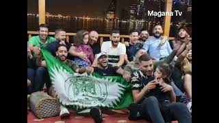 جماهير الرجاء الرياضي من قلب العاصة الدوحة - نلعبو عليها و نجيبوها