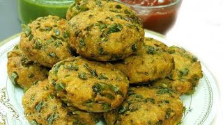 Palak Poha Cutlet | पोहा पालक कटलेट्स । Poha Spinach Cutlets Recipe | Shashi Ka Kitchen