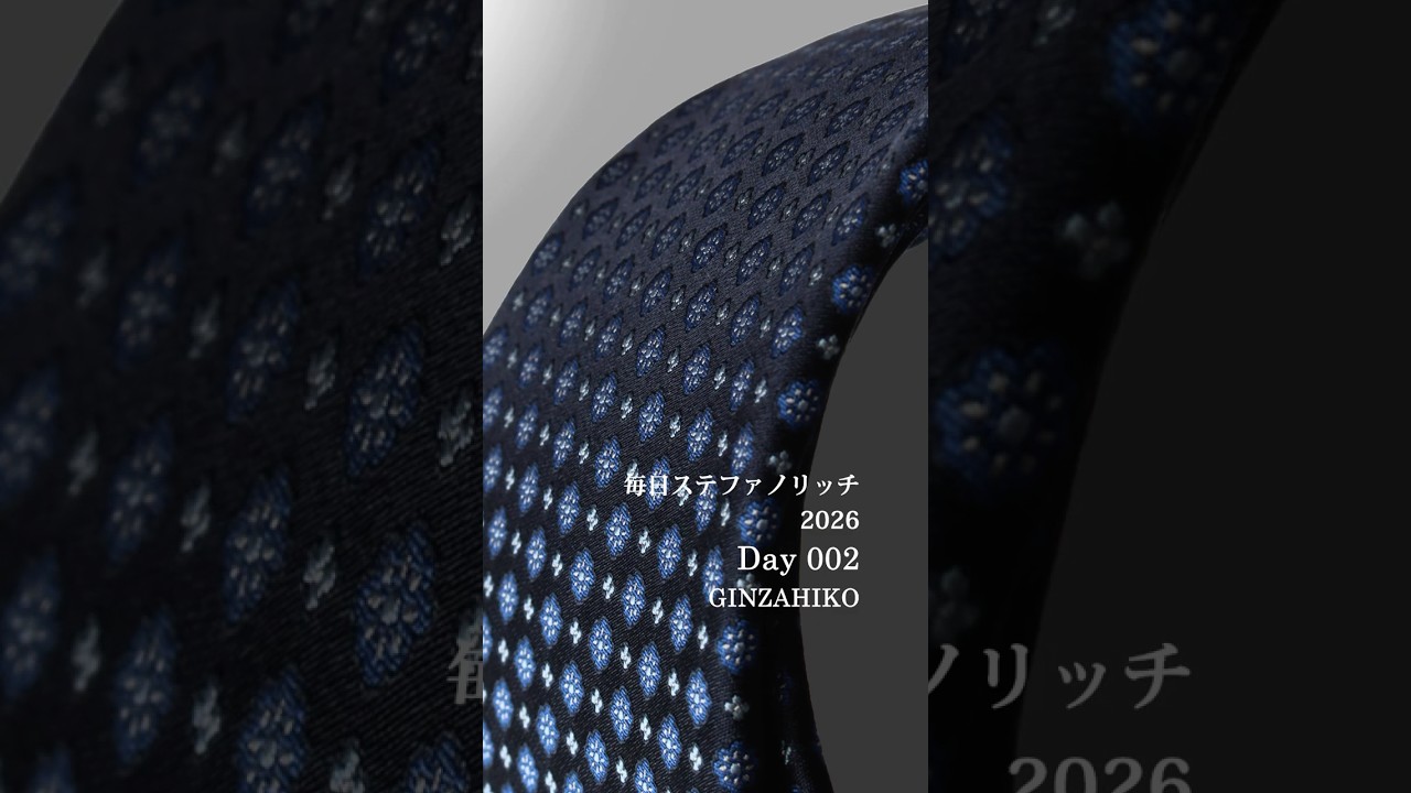 STEFANO RICCI ステファノリッチ ジャカード織 小紋柄 ネクタイ｜上品