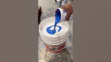 Mixing Blue Colorant | Satisfying paint mixing #shorts