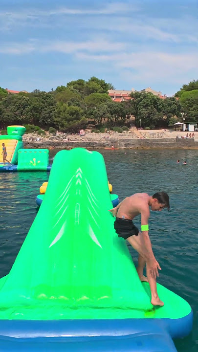 Aquapark Pula Beach Park Beach in Croatia 🇭🇷