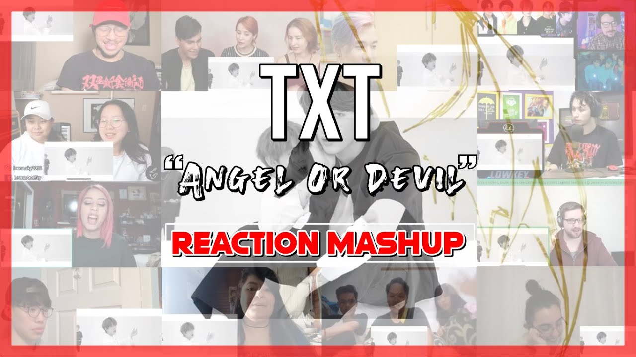 TXT (투모로우바이투게더) 'Angel Or Devil' Official MV - Reaction Mashup