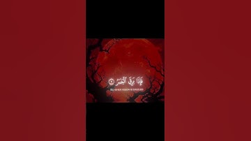 سيحدث بعد ساعات خسوف القمر على معظم بلدان العالم 🌕.  #سورة_القيامه #ياسر_الدوسري #خسوف_القمر