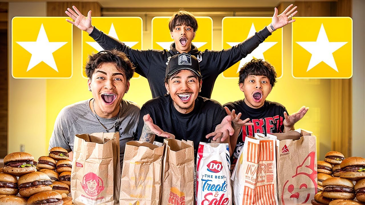 РЕЙТИНГ НАШИХ ЛЮБИМЫХ ФАСТФУДОВ 😧