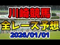 【川崎競馬】2026/01/01全レース予想