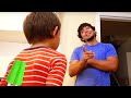 Funny kid video Pretend play - Johny Johny Yes Papa Nursery Rhymes Song by MilaDa