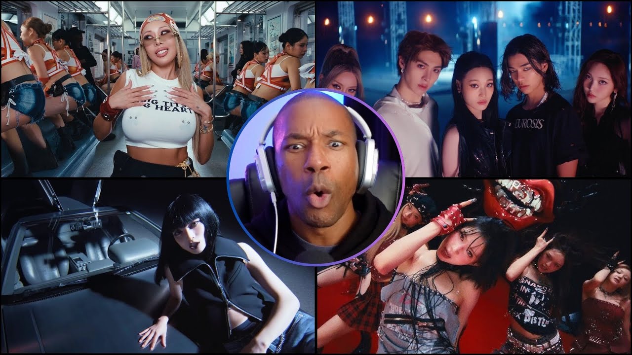 KPOP CACHUP | JESSI, ALLDAY PROJECT, JURIN ASAYA при участии Rapsody, BABYMONSTER REACTION