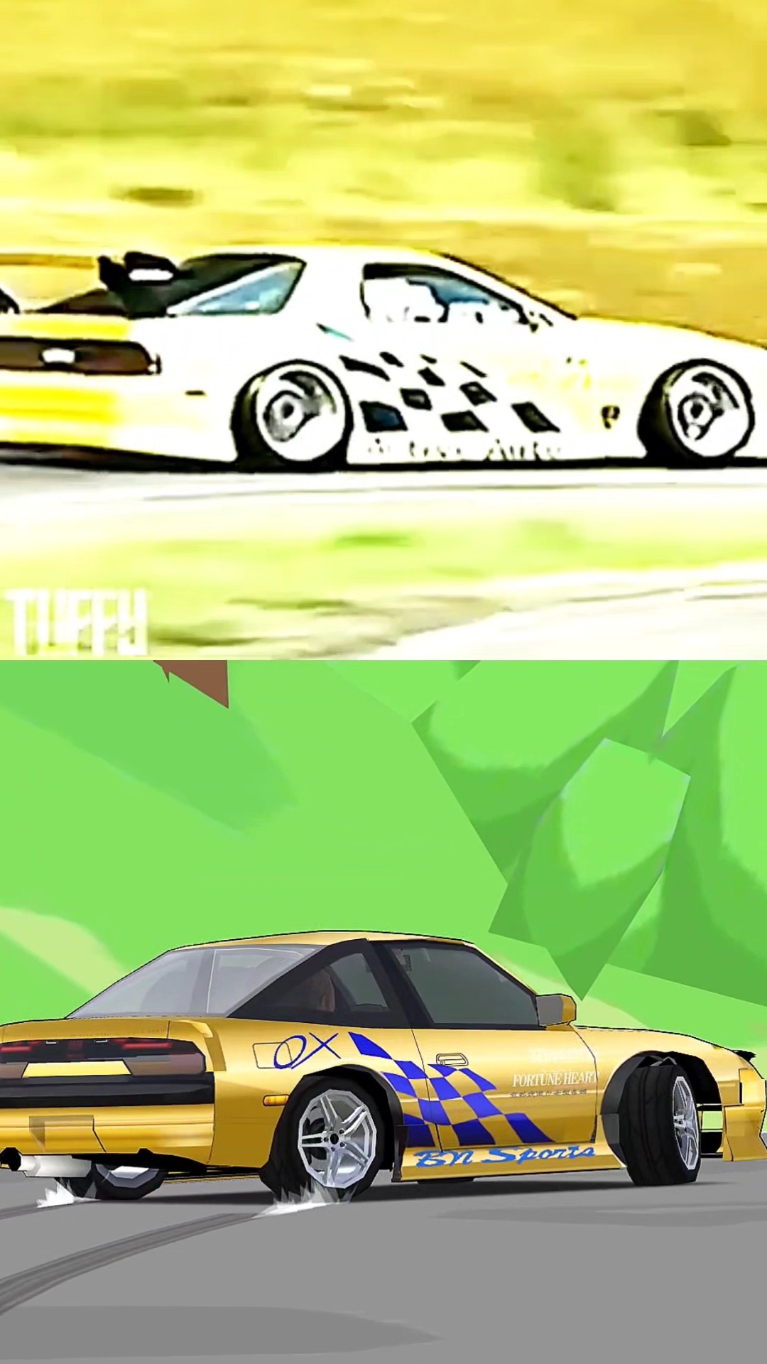 Haraguchi Mazda Rx 7 - FR LEGENDS - YouTube