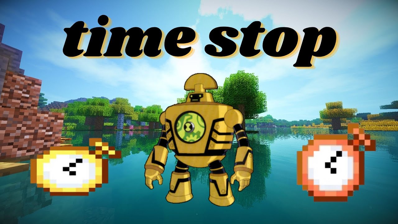 minecraft 1.12.2 mod time stop #ย้อนเวลาหาอดีด - YouTube