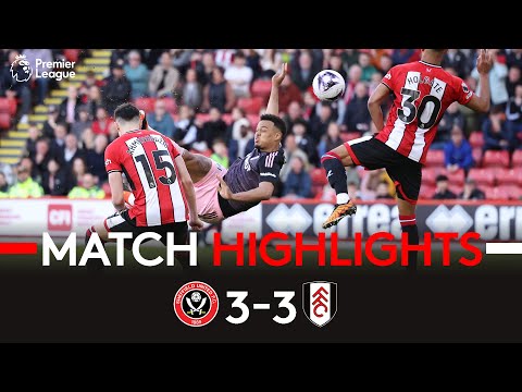 HIGHLIGHTS | Sheffield United 3-3 Fulham | Rodrigo acrobatics secure a point 🚲