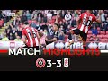 Highlights  sheffield united 33 fulham  rodrigo acrobatics secure a point 