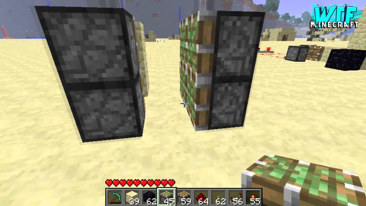 How To Use Pistons To Build A Secret Door In Minecraft Pc Games