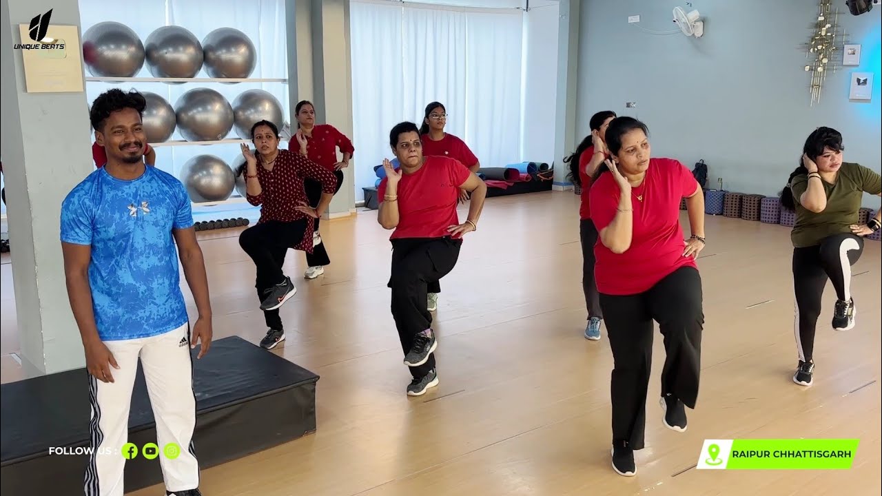 Belly Fat, Lower Body & Uper Body Workout Video | Zumba Fitness With Unique Beats | Vivek Sir