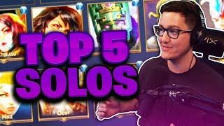 THE ULTIMATE TOP 5 GOD & BUILD GUIDE: SOLOS