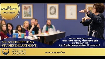 Job Posting: University of Northern Colorado