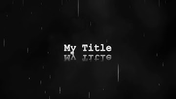 Cyberlink PowerDirector 13 Intro #2 - Stormy Night