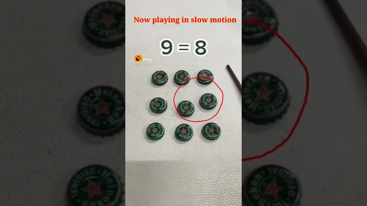 9 to 8 coins tricks Revealed Decoded...