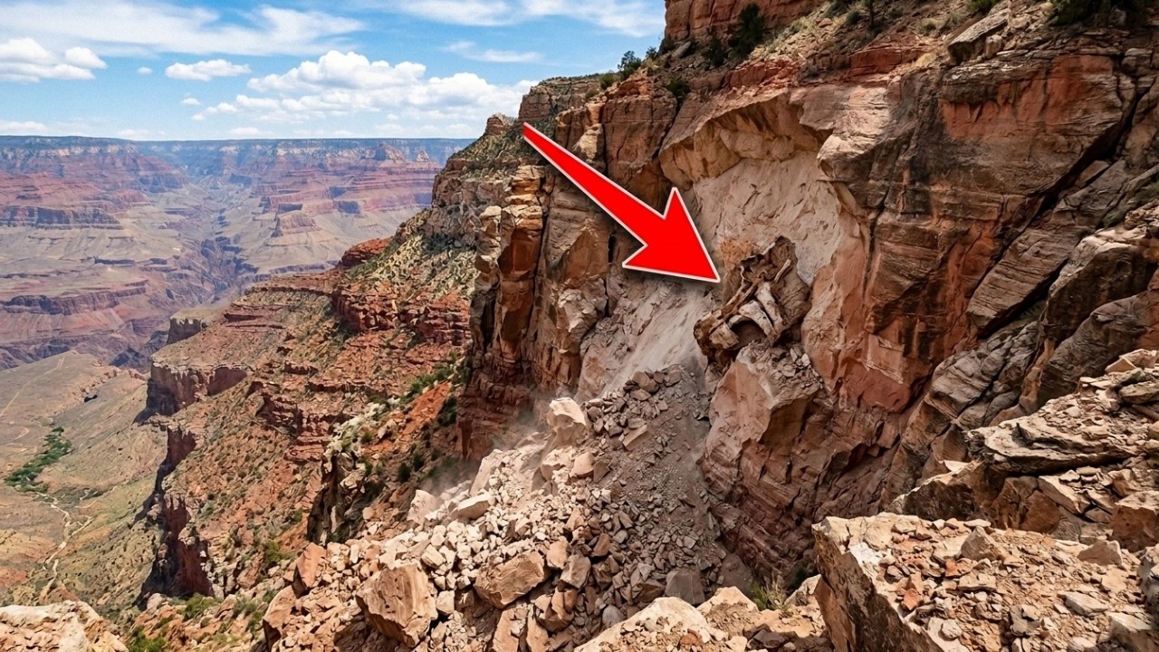 Скала рухнула в Гранд-Каньоне — то, что нашли под ней, никто не ожидал