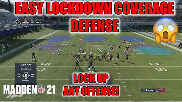 SHUTDOWN MADDEN 21 COVERAGE DEFENSE YOU NEED TO WIN MORE GAMES! THIS EASY SETUP LOCKS UP ANY OFFENSE