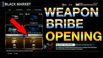 Weapon Bribe Supply Drop Opening – Black Ops 3 "Total Victory" Black Market Contract
