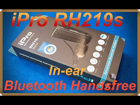 iPro RH219s In ear Bluetooth Handsfree Εύελικτο ακουστικό Bluetooth