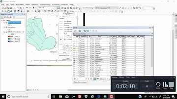 Tutorial ArcGis 10.5 Data Atribut dan Simbologi Pada Peta Kabupaten Bondowoso