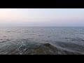 Вид на море. Средиземное море, волны, ветер. Видео для медитации.