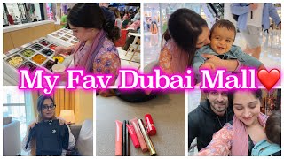 Dubai Mall Day| Yummy Yogurtland😍 | New makeup products| How motherhood changes everything❤️