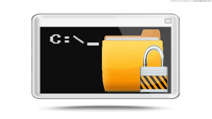 How to lock a Folder using Command Prompt in Windows 10