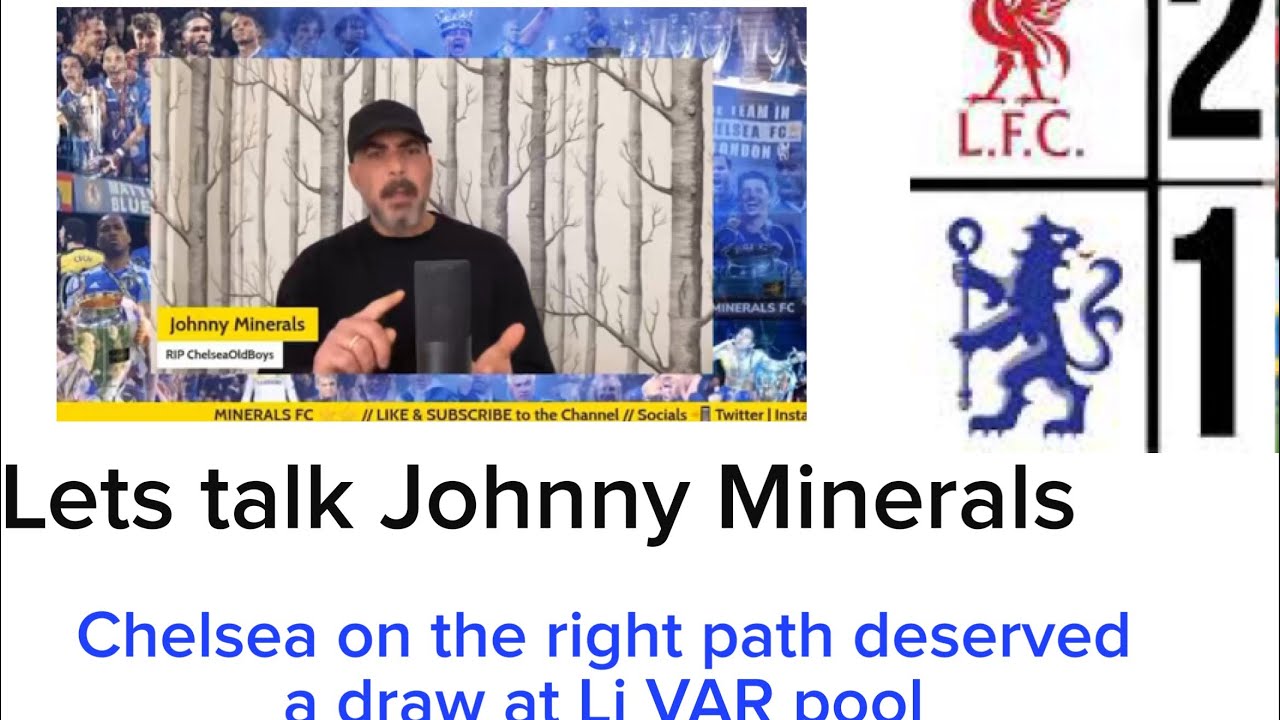 A defeat at Anfield but reasons to be Cheerful and Lets Talk Johnny Minerals and The Minerals FC