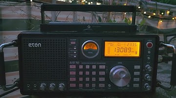 Eton Elite 750 tuning NMN Chesapeake Virginia Marine weather US Coast Guard 6501 8764 13089 kHz SW